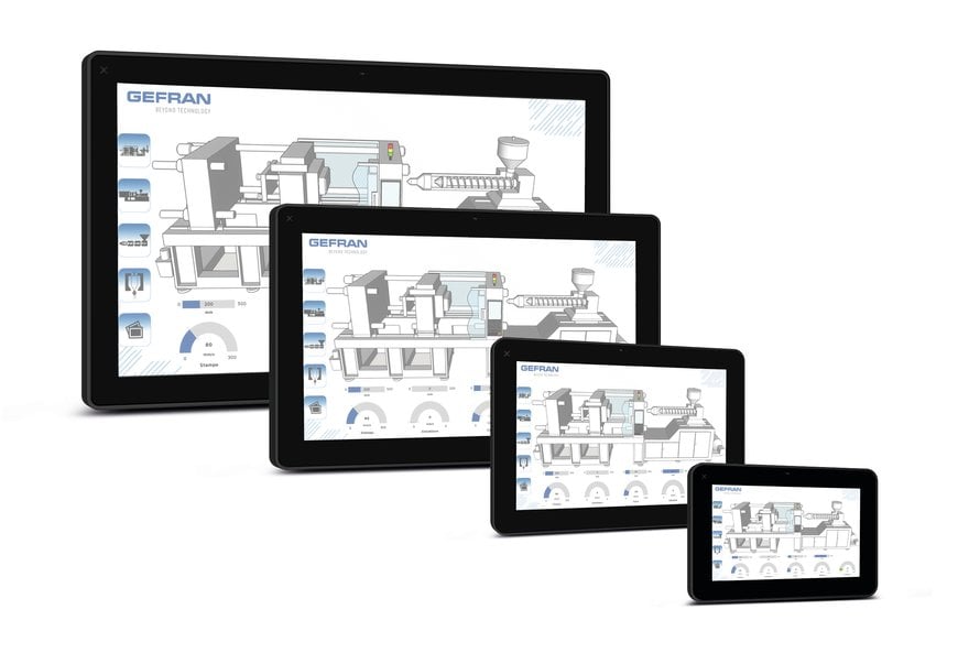 GEFRAN PRESENTS G-VISION, THE NEW HIGH PERFORMANCE MULTITOUCH HMI: POWERFUL AND VERSATILE